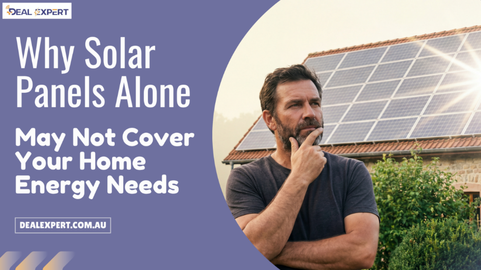 Why Solar Panels Alone May Not Cover Your Home Energy Needs