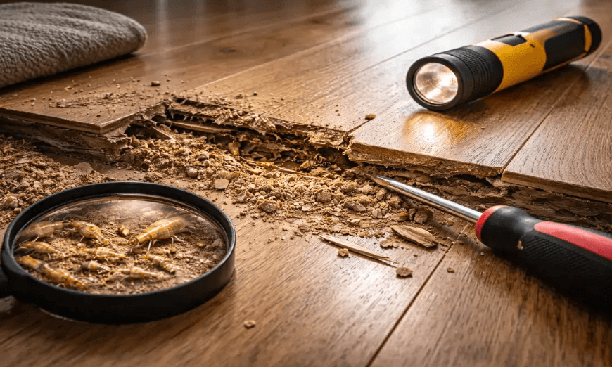 Hollow Timber Skirting Boards Revealed Hidden Termite Damage