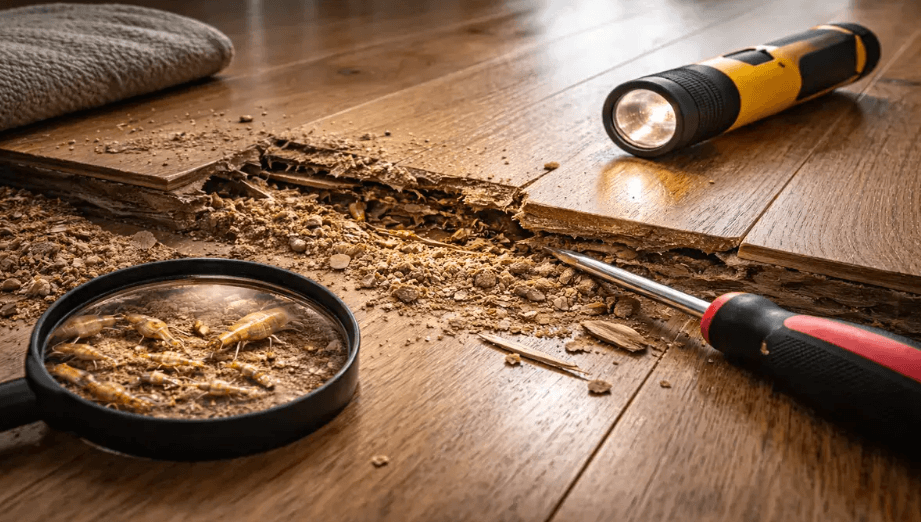 Hollow Timber Skirting Boards Revealed Hidden Termite Damage